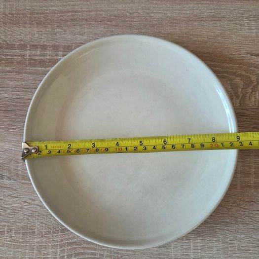 Ceramic dinner plates