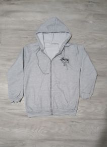 Stussy grey hoodie