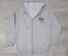 Stussy grey hoodie
