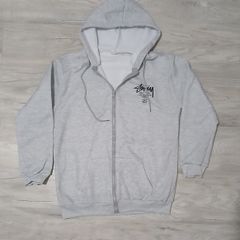 Stussy grey hoodie