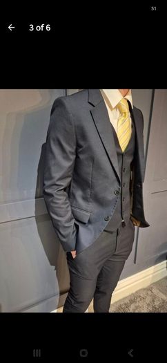 River Island Mens suit, ideal for Wedding or Debs!
