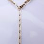 Vintage PILGRIM - FAVOURITES 3 Charm Necklace Brown & Gold BNWT Image 6