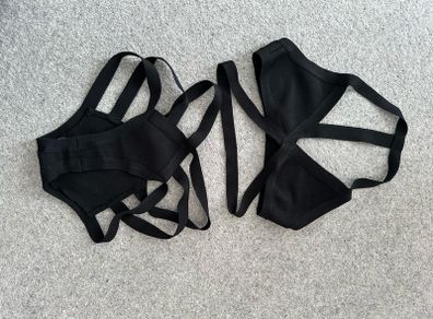 Missguided cut out revealing bikini swimsuit
