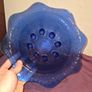 Vintage Cobalt Blue Fruit Bowl Image 4