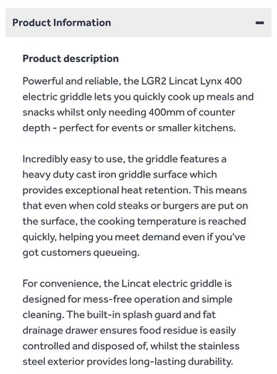 Griddle