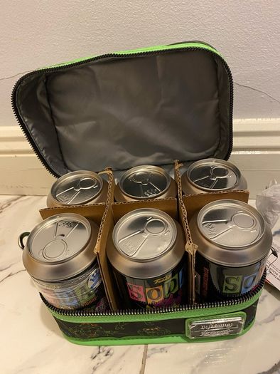 Teenage Mutant Ninja Turtles Black Light Funko Soda