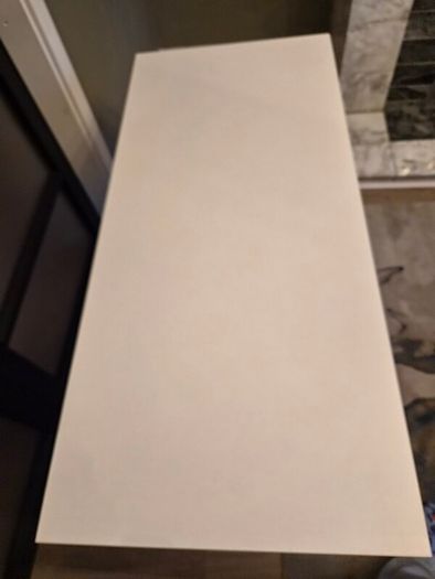 Desk with monitor stand/organiser&mat