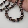 Vintage Venetian Style Strip & Trade Glass Bead Necklace Image 9