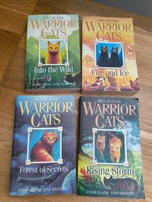 Warrior Cats series books by Erin Hunter