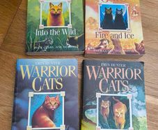 Warrior Cats series books by Erin Hunter
