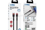 Fast Type C to Lightning Braided Fast Charging Cable (2 Meter) ANG BC04