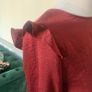 Label Lab burgundy blouse. Size 8 Image 6