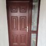PVC Front Door with Side & Upper Window Panels Image 2