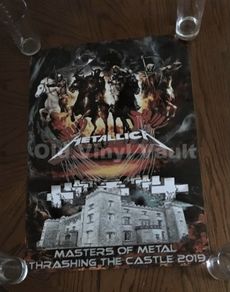 Metallica Slane Castle 2019 Souvenir Poster Print A2 Size New