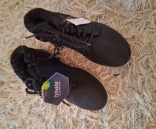 Brand New Girls/Boys Black Boots Size UK 13