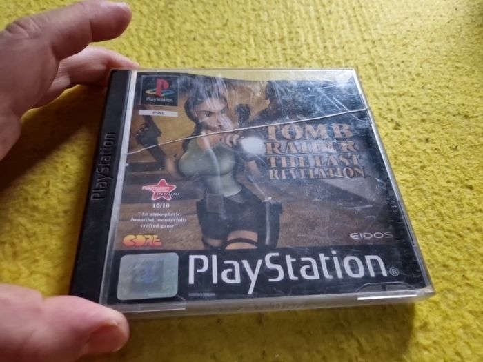Tomb Raider The Last Resident PlayStation1 Ps1 PlayStation2 Ps2 Games Original