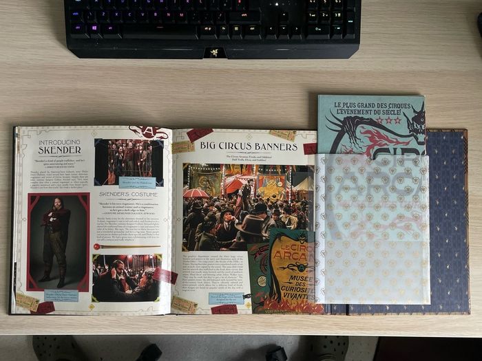 Film Wizardry hardcover books for Harry Potter/Fantastic Beasts: The Crimes of Grindelwald
