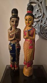 indian wooden hand made figures