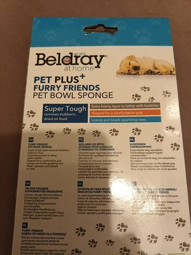 Pet shop 2 pack pet bowl sponges