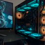 Full Setup Amd Ryzen Gaming Pc  | 5600 | Rtx 4060 | 32gb Ram | 1tb No M.2 | 750w Gold | 27" Fhd Image 2