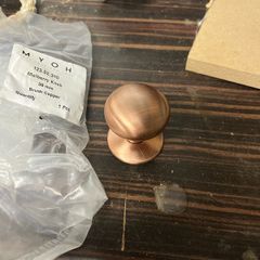 Mulberry Brushed Copper Knob
