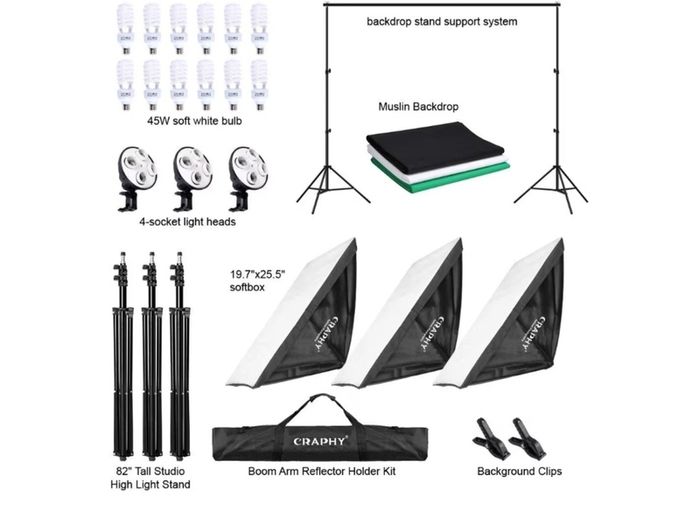 Complete Photography/Video Studio Setup