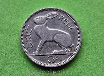 Ireland 1928 year 3 Pence.