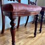 Antique mahogany balloon-back chairs Image 4