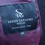 PRICE DROP"SAVOY TAYLORS GUILD" Mens Black Texco with Cashmere overcoat in perfect condition Image 7