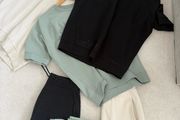 Zara men's matching at-shirt and shirts co-ords size M
