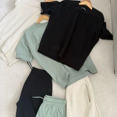Zara men's matching at-shirt and shirts co-ords size M