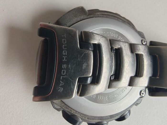 Casio Pro Trek PRG 130T 7V Titanium  Tough Solar Triple Sensor Japan H