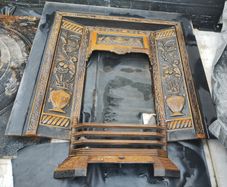 Cast Iron fire Insert (26343)