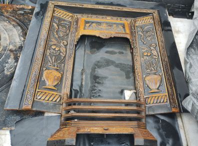 Cast Iron fire Insert (26343)