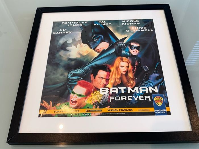 Framed Batman Video Disc cover