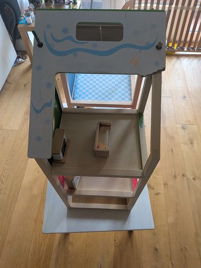 Much loved Hape Wooden Dolls House