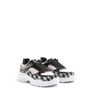 River Island Girls Black Boucle Chain Trainers size 5 Image 3