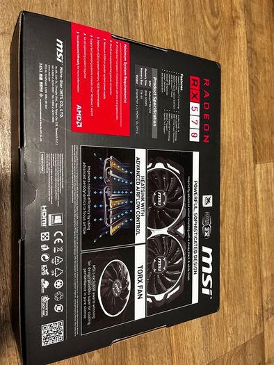 Msi Rx570 8gb