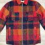 Revolution Denmark Plaid Check Bomber Jacket Mens Medium Image 2