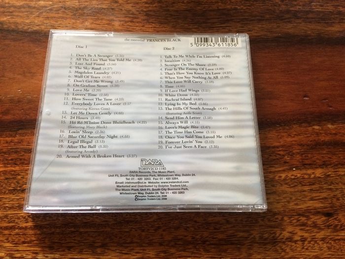 The Essential Frances Black Double CD