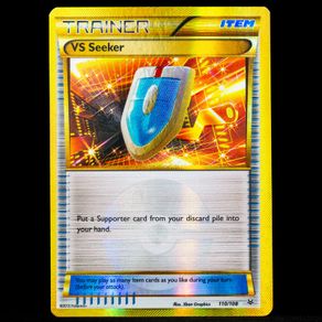 VS Seeker 110/108 Gold Secret Holo Rare Roaring Skies Pokemon Card XY