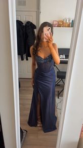 Navy TYball/Debs dress