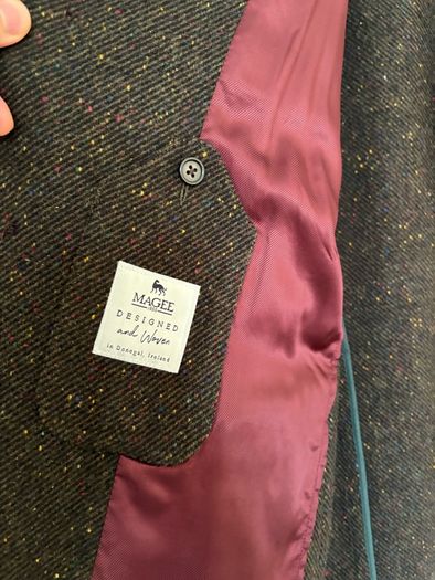Magee 100% wool over-shirt 40R