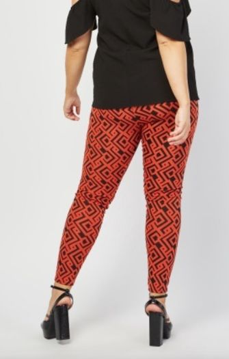 Aztec pattern trousers