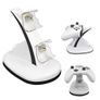Xbox One S X Controller Dual Charger Docking Station Charging Stand Dock White Image 5