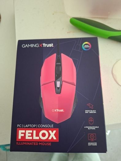 BNIB Felox Illuminated Mouse GXT109P