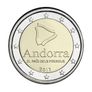 Andorra 2 Euro Commemorative Coin 2017 - The Land in the Pyrenees. Blister Card. BU Image 2