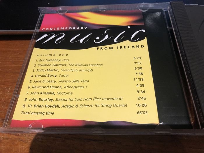 Contemporary Music From Ireland Vol 1