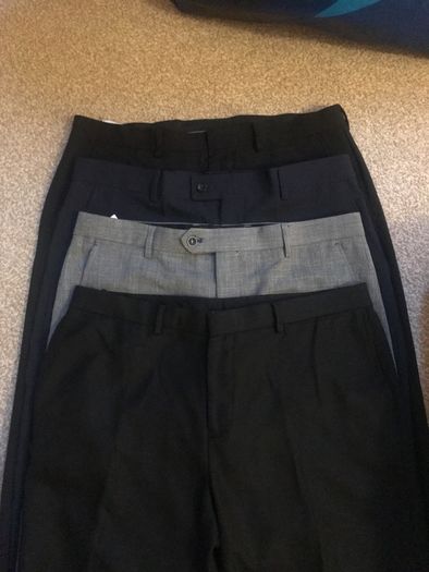 Selection of 36R suit type trousers