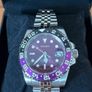 Seiko 4R35 Automatic Purple GMT-Style Mod Image 2